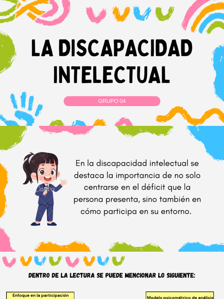 La Discapacidad Intelectual | PDF | Discapacidad intelectual | Invalidez