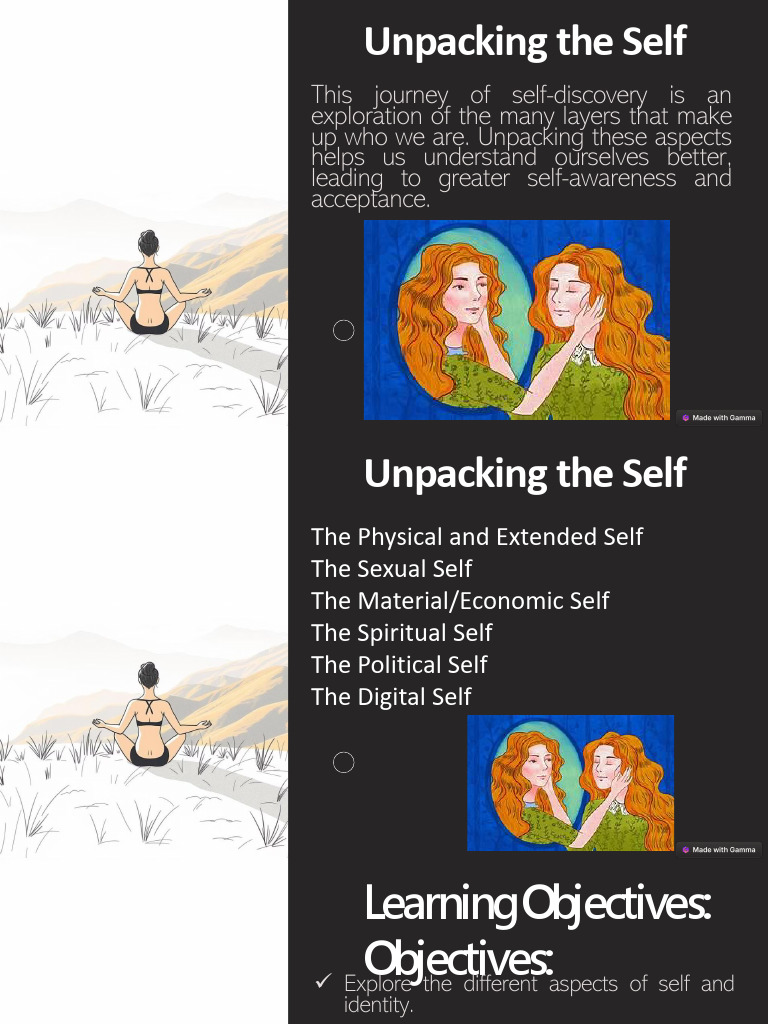 Unpacking The Self Physical and Sexual Self | PDF | Sexually ...