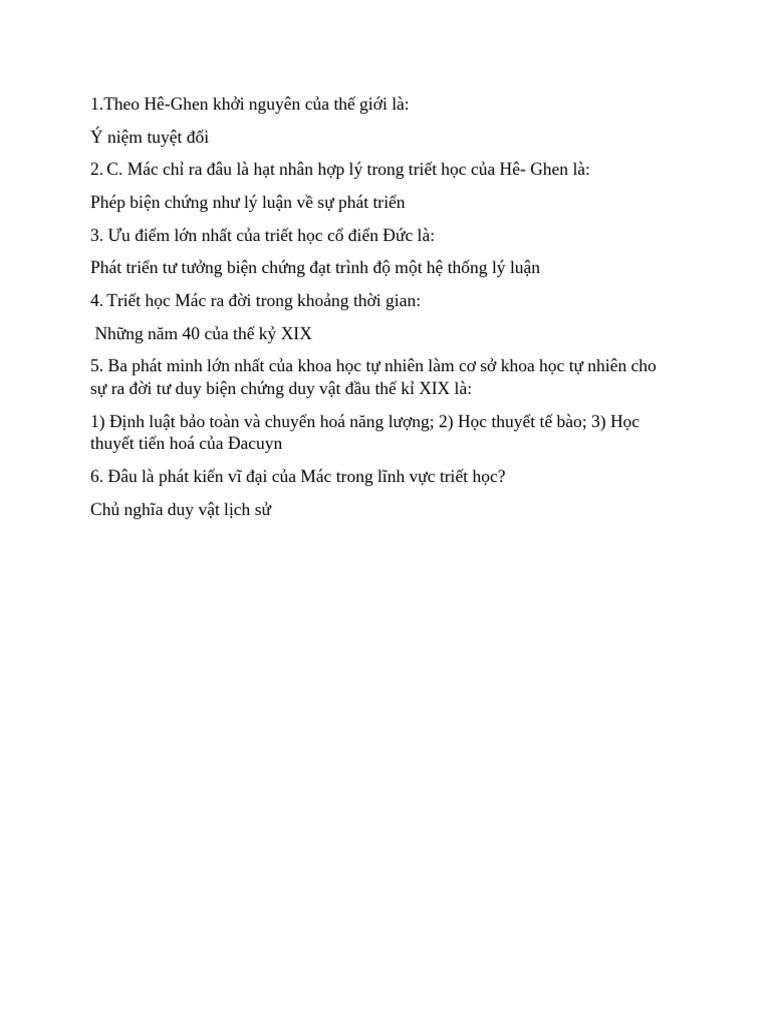 Triêt 2 | PDF
