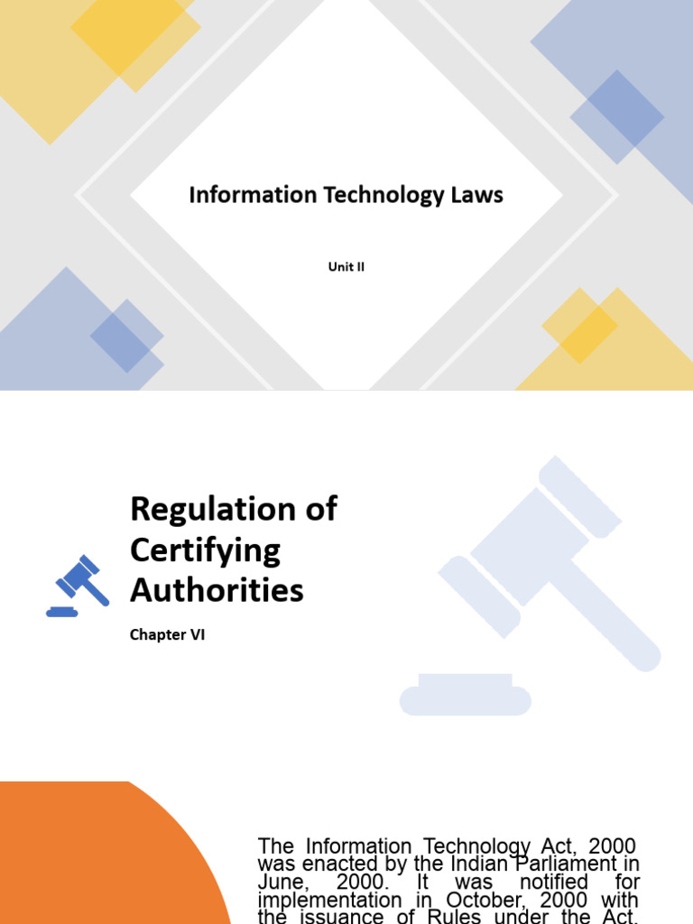 Unit 2 Certifying Authorities | PDF | Public Key Certificate | Public ...