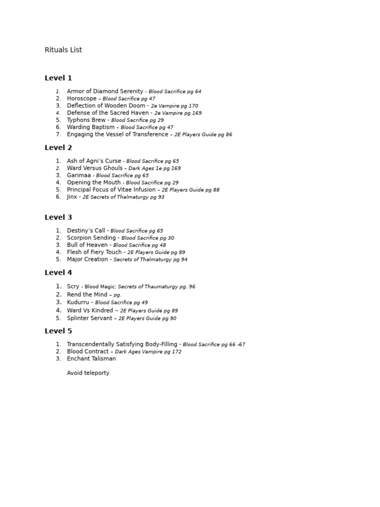 Rituals | PDF | Art | Religion & Spirituality