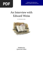 Download An Interview with PianistComposer Edward Weiss by Edward Weiss SN78152629 doc pdf