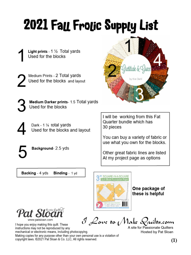 Inbound 6416287372859806137 | PDF | Quilting | Quilt