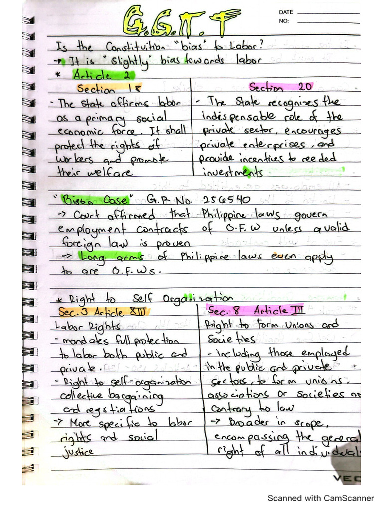 Notes #2 Labor | PDF