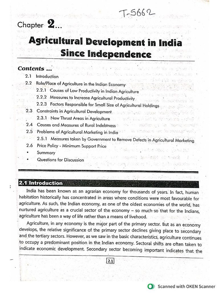 Agriculture Pdf