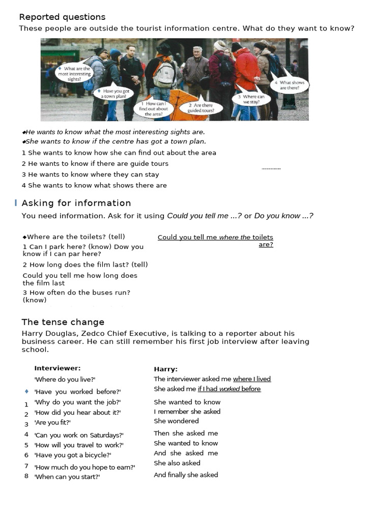 Reporting Questions Review | PDF