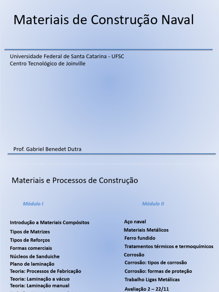 Materiais Compósitos na Construção Naval | PDF | Material composto ...