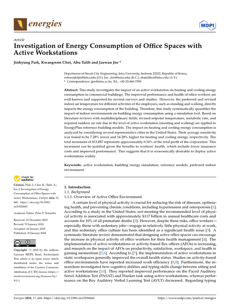 Energies 17 00660 v2 | PDF | Efficient Energy Use | Simulation