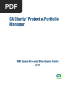 Download CAClarityPPM XML Open Gateway Developer Guide ENU by Steve24by7 SN78156780 doc pdf