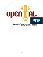 OpenAL Programmers Guide