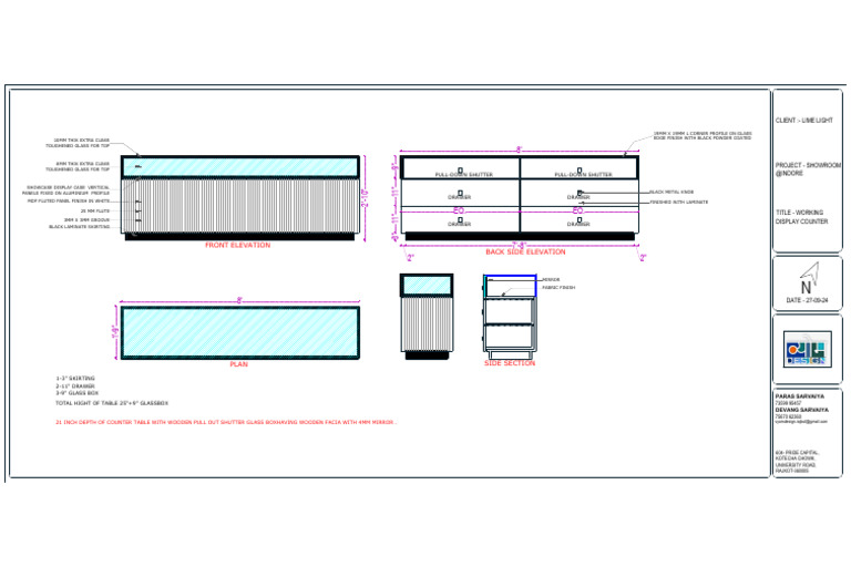 Working Disply Counter@Indore - Lime Light-1 | PDF | Building ...