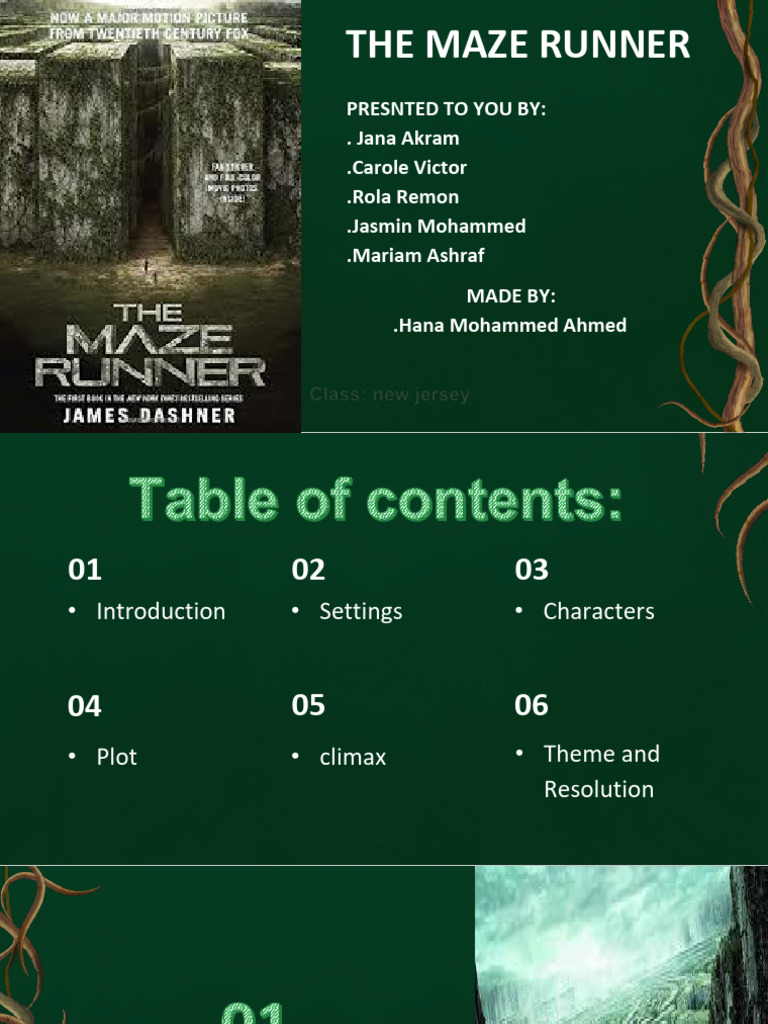 Maze Runner Pdf Pdf