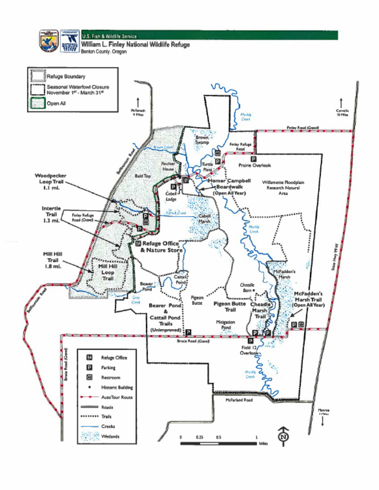 Finley NWR Map | PDF