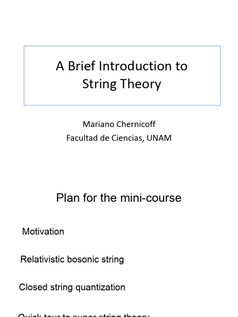 Cuerdasemcs 15 D 1 | PDF | String Theory | General Relativity