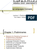 Lecture 1 - Nidal Preliminaries