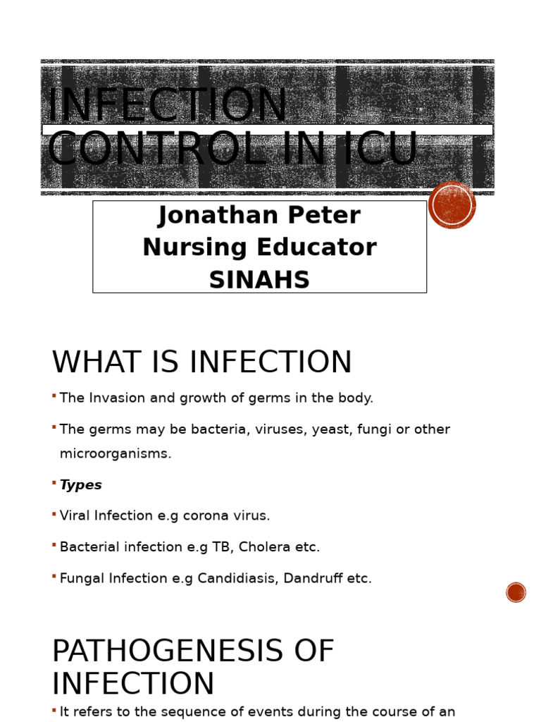INFECTION CONTROL IN ICU | PDF | Infection | Intensive Care Unit