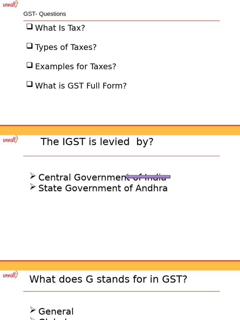 GST Basics for Beginners | PDF