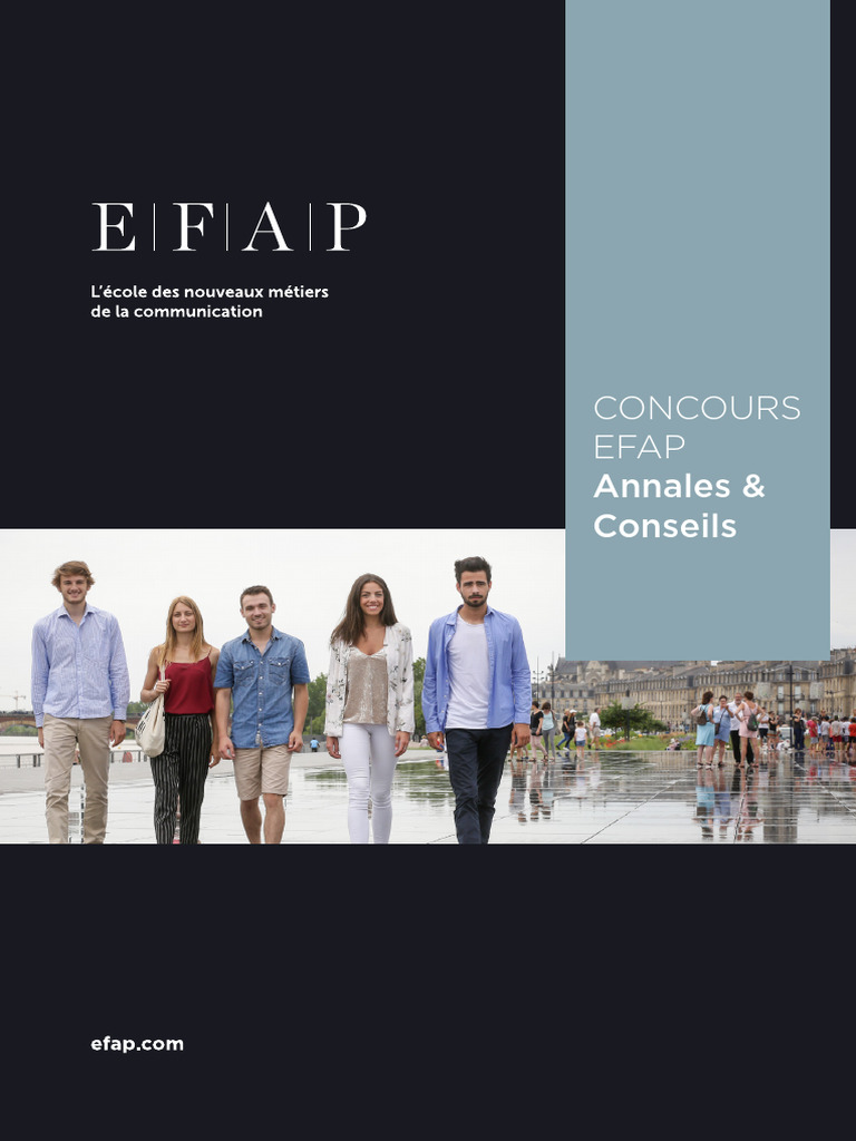 Concours EFAP : Annales et Conseils | PDF | Publicité | Média ...