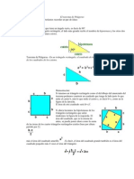El Teorema de Pitágoras
