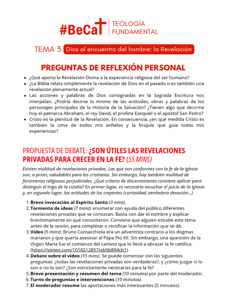 Ejemplo de Material Práctico para TF-3 | PDF | Fe | María, madre de Jesús