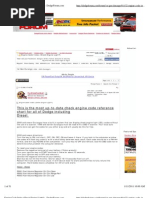 Download Engine Code Index Check Engine Light_ - Dodge Forum by hadoscorp SN78160984 doc pdf