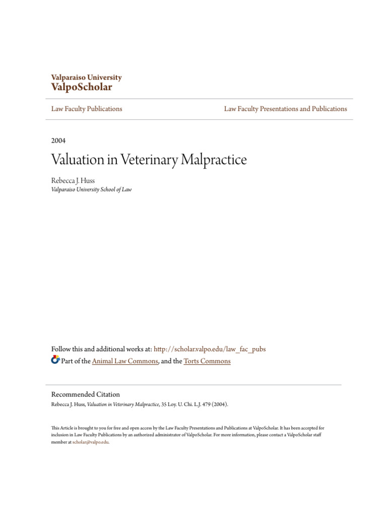 Photo inspiration: Veterinary Malpractice Law Reference: Veterinary Malpractice Valuation Insights Pdf Veterinary Medicine