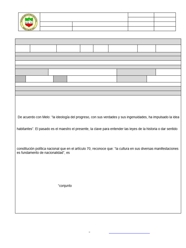 Actividad Turismo 10 Patrimonio 1 Pdf Turismo Colombia