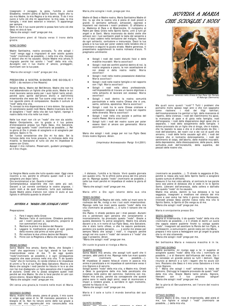 Trattato Della Vera Devozione A Maria Pdf