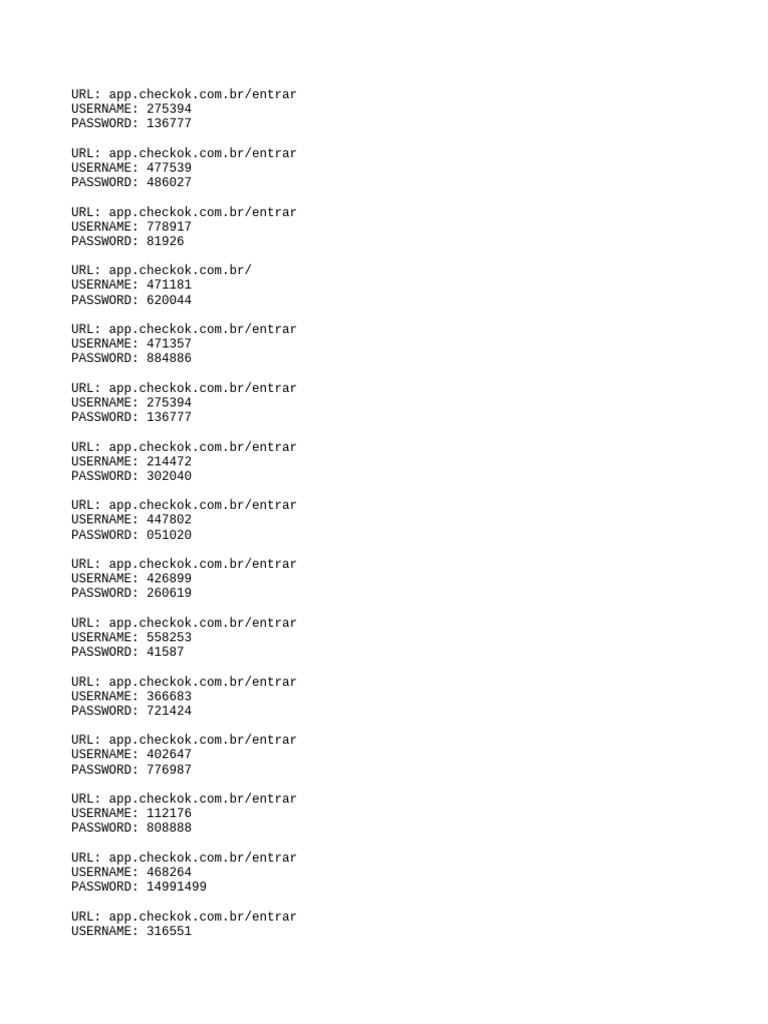 app.checkok.com.br | PDF | Career & Growth | Technology & Engineering