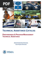 FEMA Technical Assistance Catalog