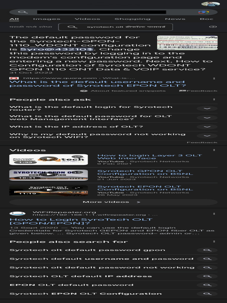 Syrotech Olt Default Password Google Search Pdf