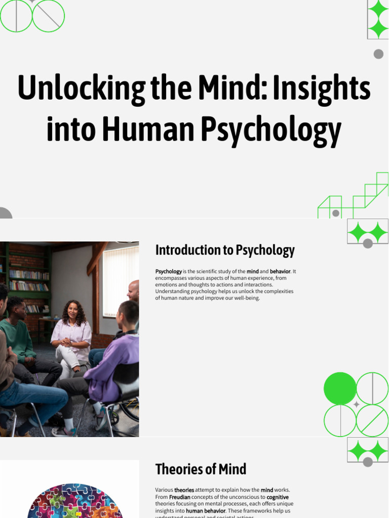Unlocking The Mind Insights Into Human Psychology 20241018233003odst ...