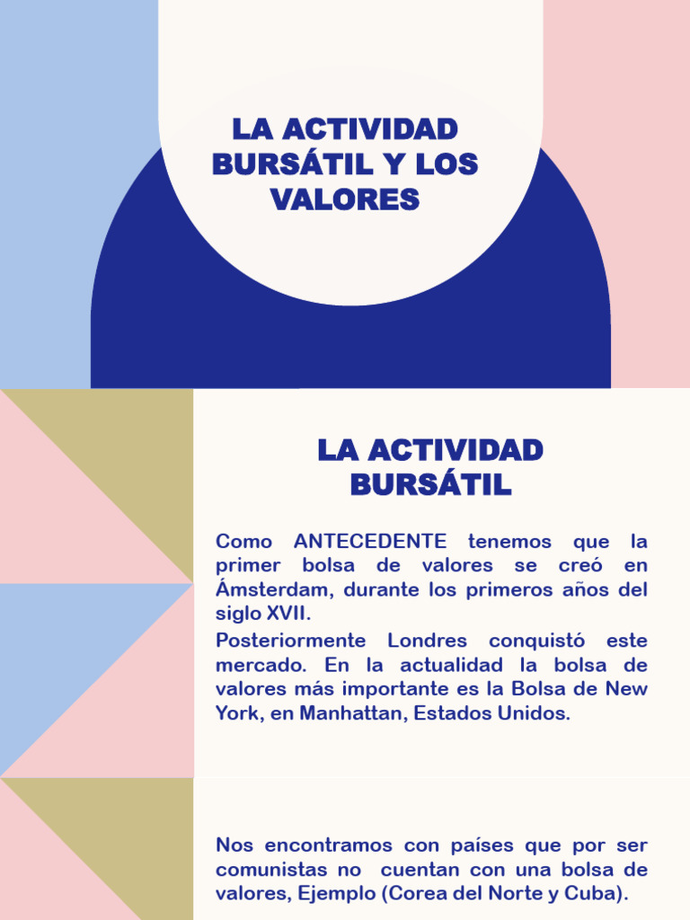 Importancia y Riesgos de la Bolsa de Valores | PDF | Bolsa | Compartir ...