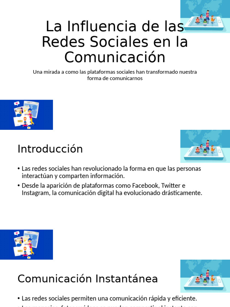 La Influencia de Las Redes Sociales en La | PDF