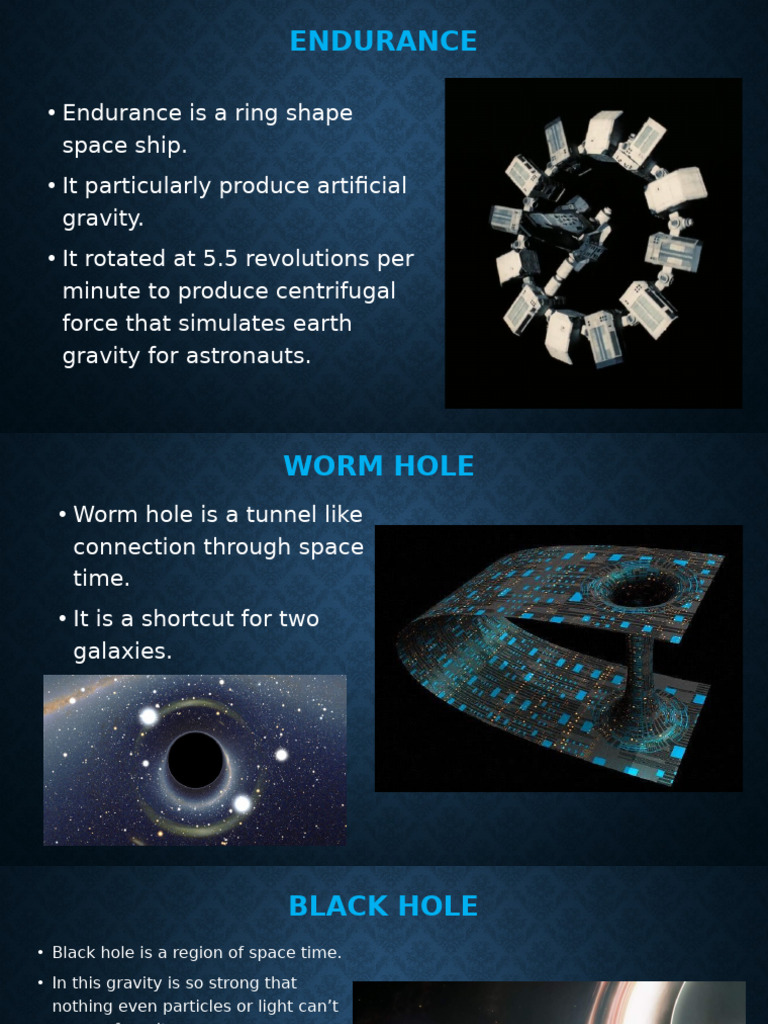 Interstellar ScientificTerms | PDF