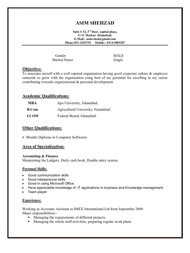 Dr. Aasim Shehzad Overview | PDF | Career & Growth