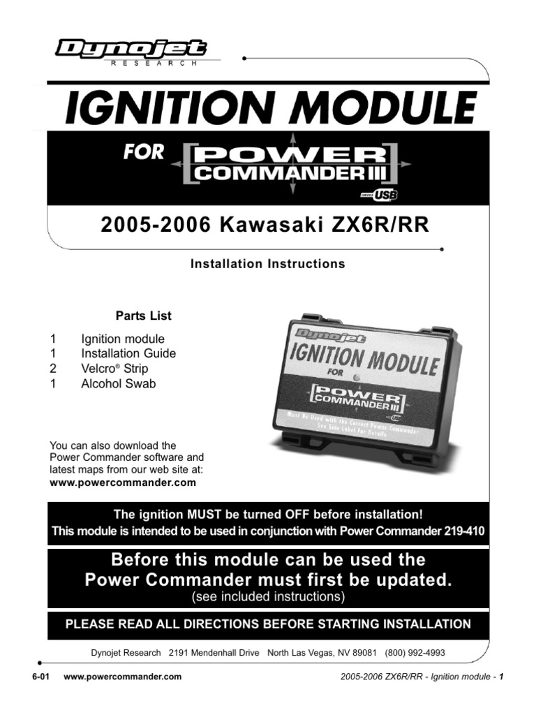 2005-2006 Kawasaki ZX6R - RR - MotoSport | PDF | Electrical