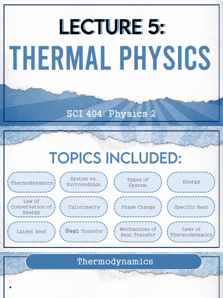 Heat Transfer in Thermal Physics | PDF | Heat | Thermodynamics