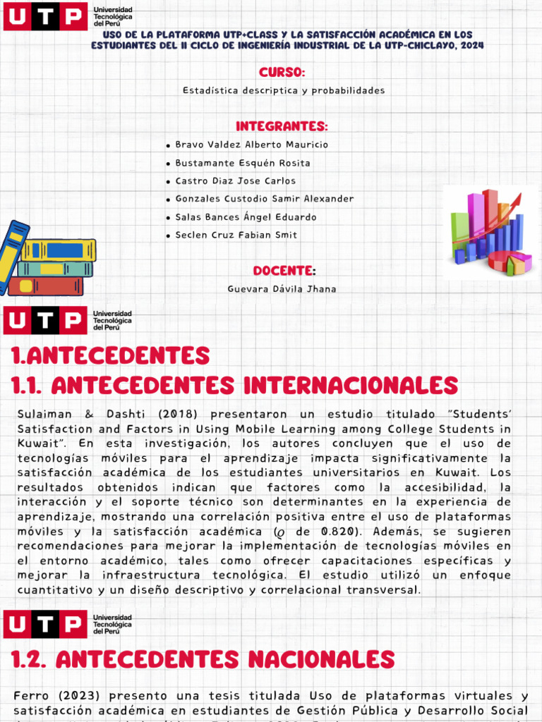 UTP+CLASS y Satisfacción en Ingeniería | PDF | Science