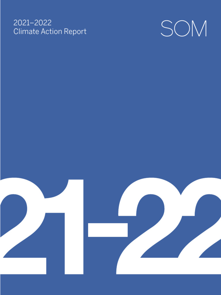 SOM's Commitment to Net Zero Carbon | PDF | Climate Change Mitigation ...