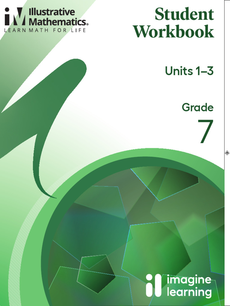 Grade 7 Math Workbook: Units 1-3 | PDF | Area | Triangle