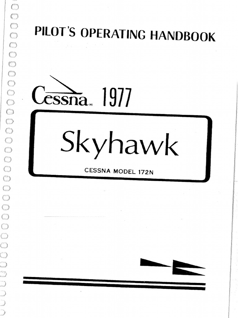C172N-1977 Poh 734NK | PDF