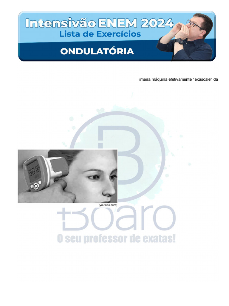 Intensivão Enem 2024 - Professor Boaro - Lista Exercícios - Aula 02 ...
