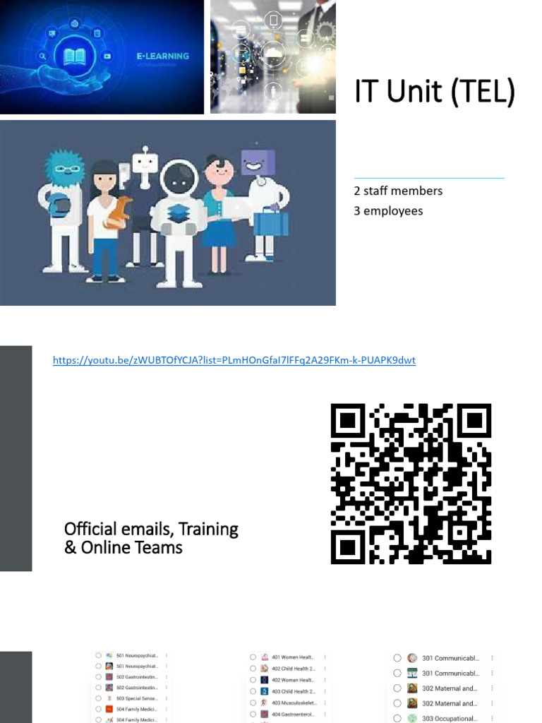 IT Unit: Email, Training & LMS Support | PDF | Art | Technology ...