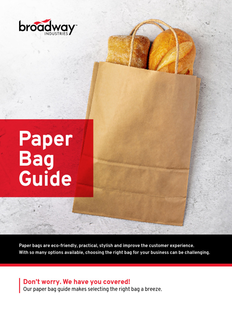 Broadway Industries Paper Bag Guide 2023 | PDF | Paper | Grocery Store
