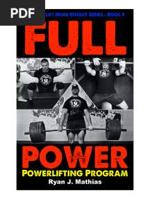 Strength World - Full Power Powerlifting Program