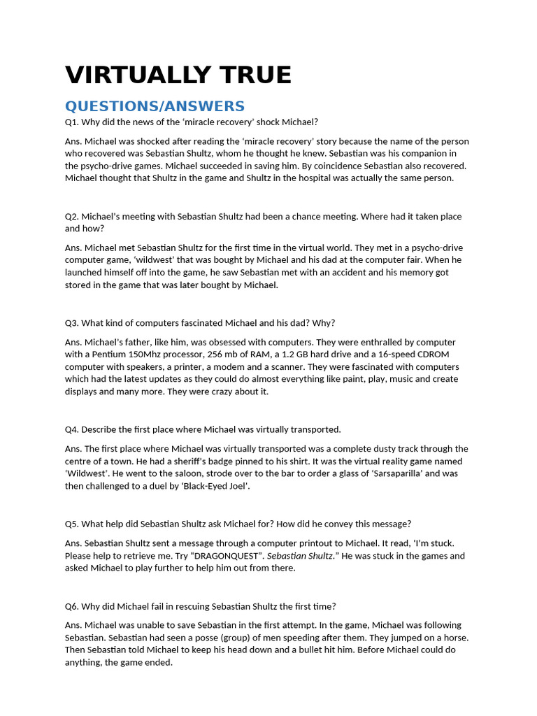 Virtually True | PDF | Computing