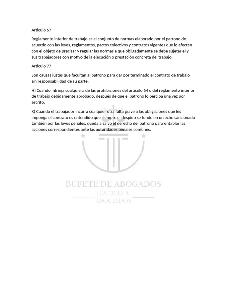Articulo 57 | PDF | Business | Tiempo de trabajo