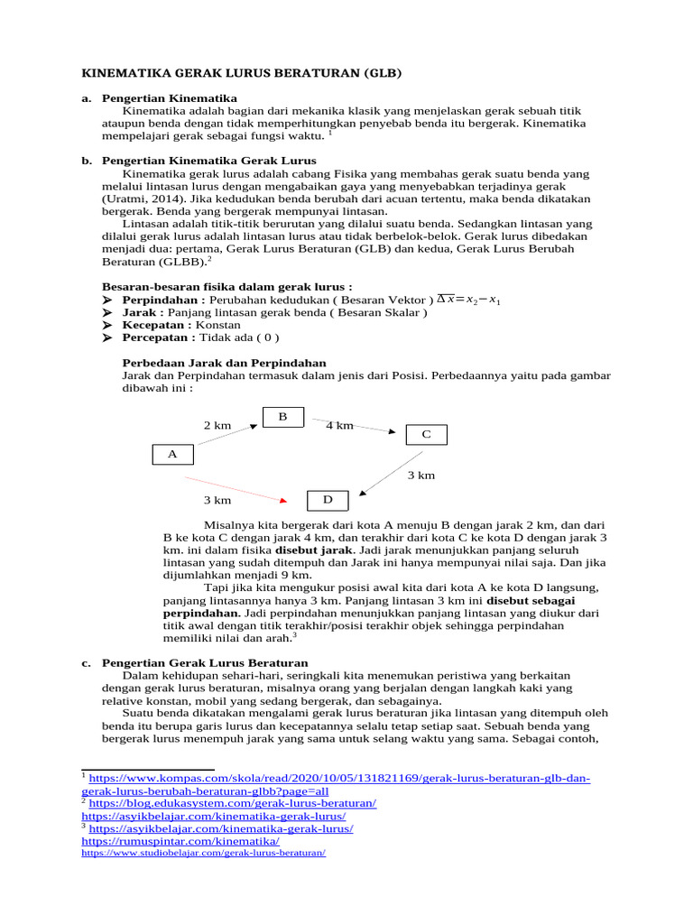 Kinematika 1 Glb Poppy Yuliyanti Pdf