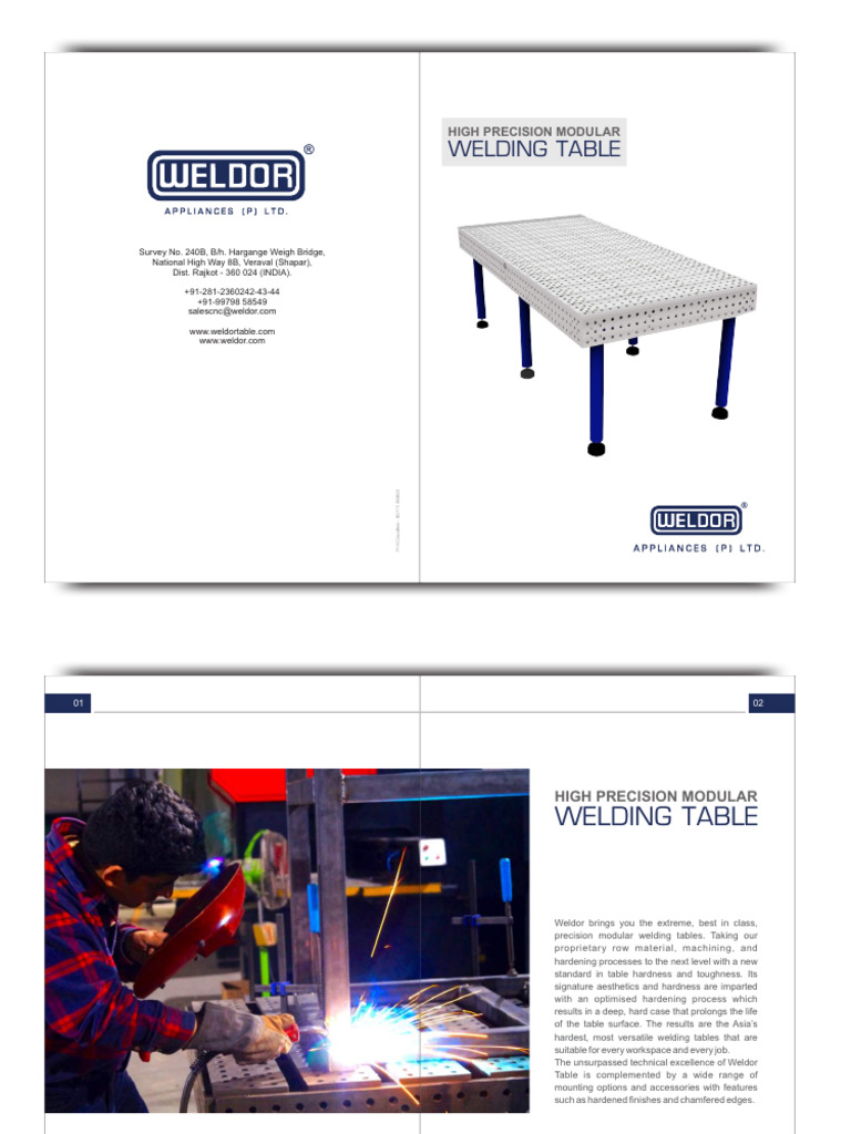 High-Performance Welding Tables | PDF